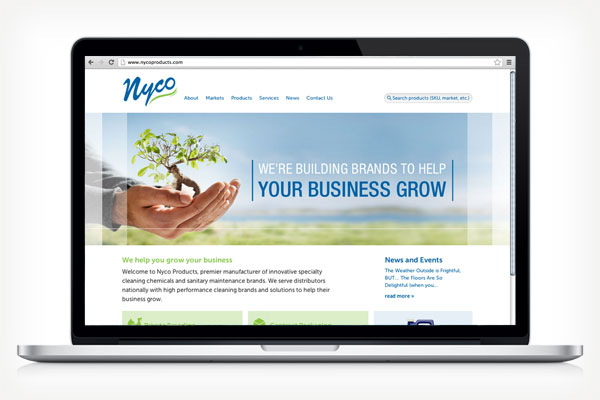 Website Design & Development | Nyco Products Company